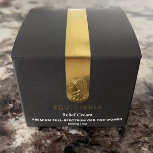 Brand new in box!    Equilibria Relief Cream